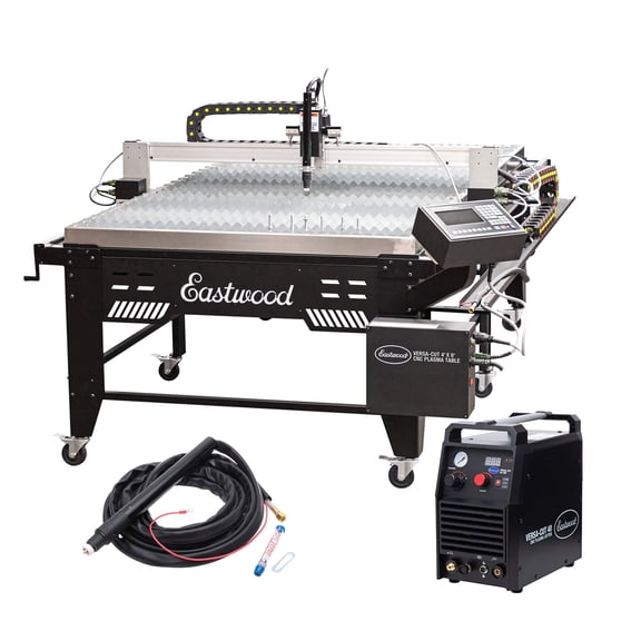 Eastwood Versa Cut 4X8 CNC Plasma Table With CNC Cut 40 and Machine Torch