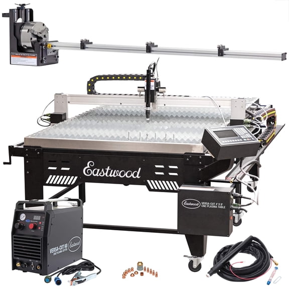Eastwood CNC Plasma Table Versa Cut 4X8 with Cut 60 and Tubing Notcher Kit