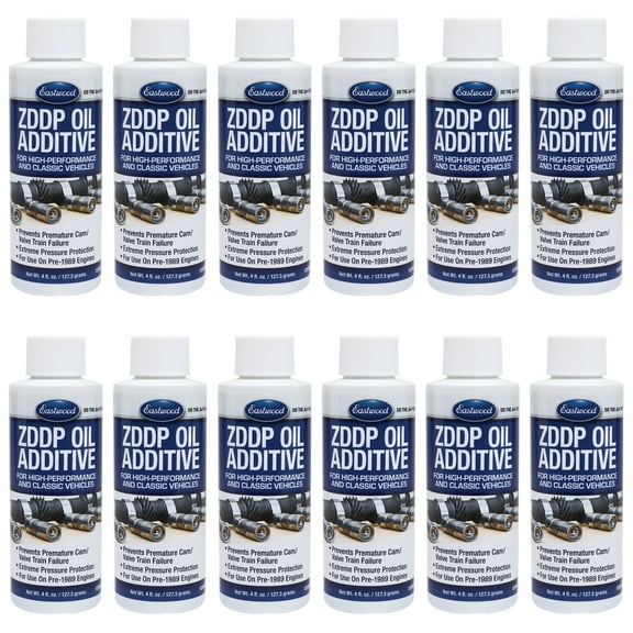 Eastwood ZDDP Oil Additive Premature NonRoller Lifter Deterioration 4 oz 12 Pack