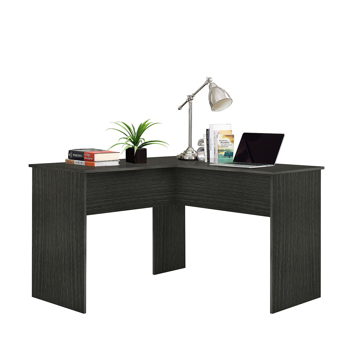 Easy 2 Go Corner Computer Desk Gray WE OF 0152G