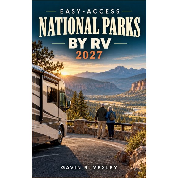 Easy-Access National Parks by RV 2027: Low-Walking Itineraries, Big-Rig Routes, Accessible Campsites, Fuel and Dump Stop, (Paperback)