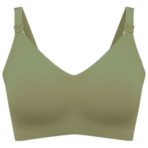 Easy Access Nursing Bra for Maternity Comfort Seamless Design Supportive Fit Ideal for Breastfeeding Easily