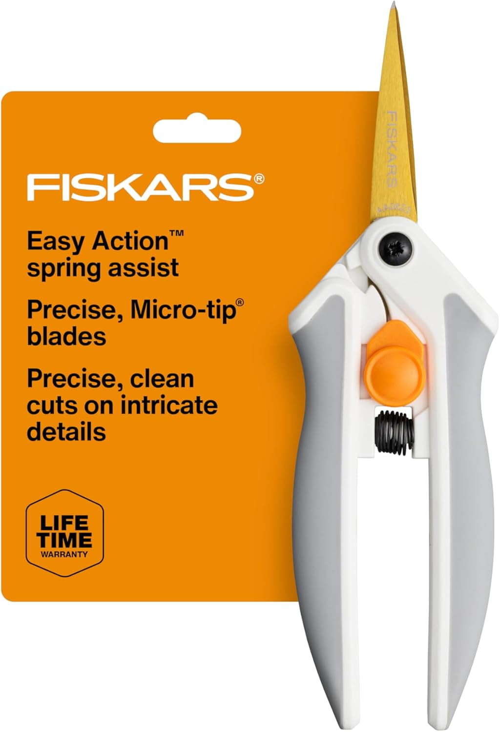 Easy Action Micro-Tip Titanium Scissors, Sharp Blades for Cutting ...