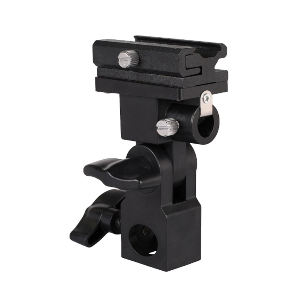 Easy Adjustable Camera Flash Holder Bracket 180 Degree Rotate And ...