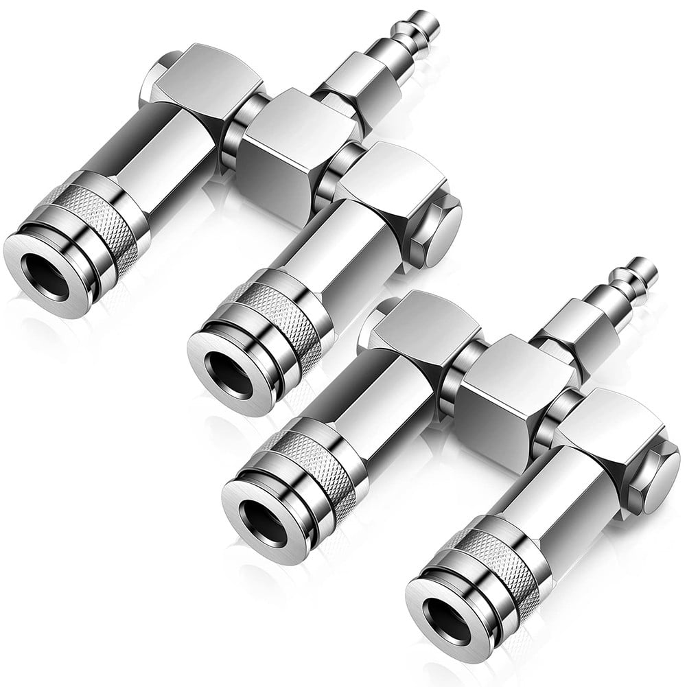 Easy And Quick Connection With Air Hose Connectors 2 Way Splitter Fittings Smile Home