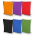 thumbnail image 1 of Easy Apply, Reusable 8x10 Standard Book Covers 6 Pk. Best Textbook Jackets for Back to School. Stretchable to Fit Most Medium Hardcover Books, 1 of 7