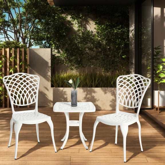 Easy - Assemble Aluminum Set / Backyard Outdoor Recreation / Strong Frame Structure