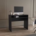 thumbnail image 1 of Easy - Assembly, Compact Black Computer Desk | Suitable for Smaller Areas | Offer Quick Setup and Efficient Workspace, 1 of 4