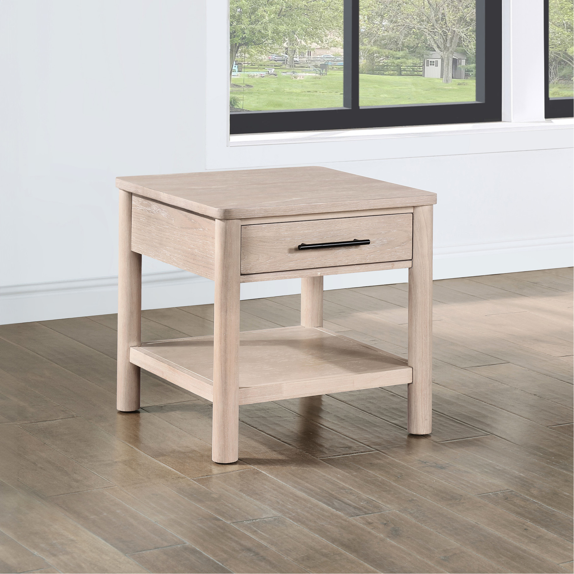 Easy Assembly Design - Quick Coastal Elegance Setup - Nightstand for ...