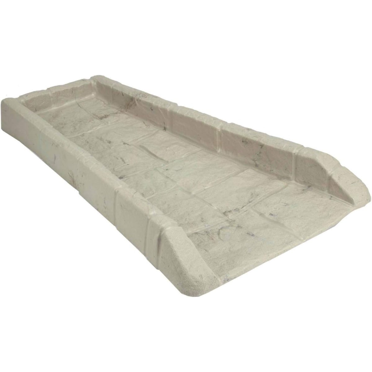 Easy Assembly Outdoor Decorative Poly Composite Rain Gutter Downspout Splash Block Effective in