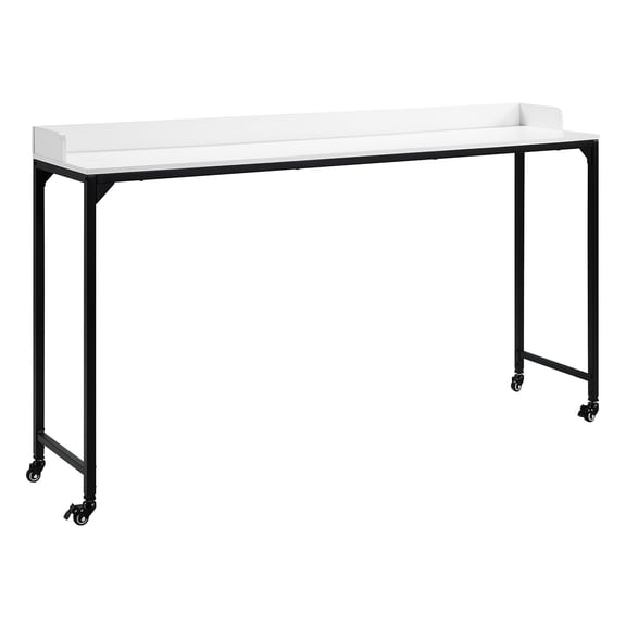 Easy Assembly Overbed Desk / Comfortable Spot for Work or Eat