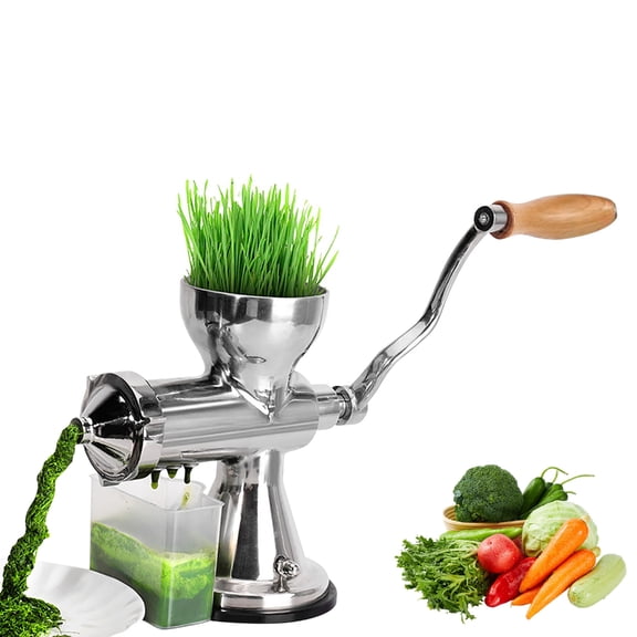 Easy Assembly Untarnished Manual Wheatgrass Presser For Healthy Beverages Preparation
