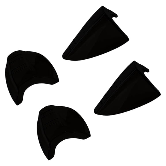 Easy Attach Shield Protectors Suitable For Glasses Compact 4 Hole Large 2 Hole Option Durability Plastic Materials