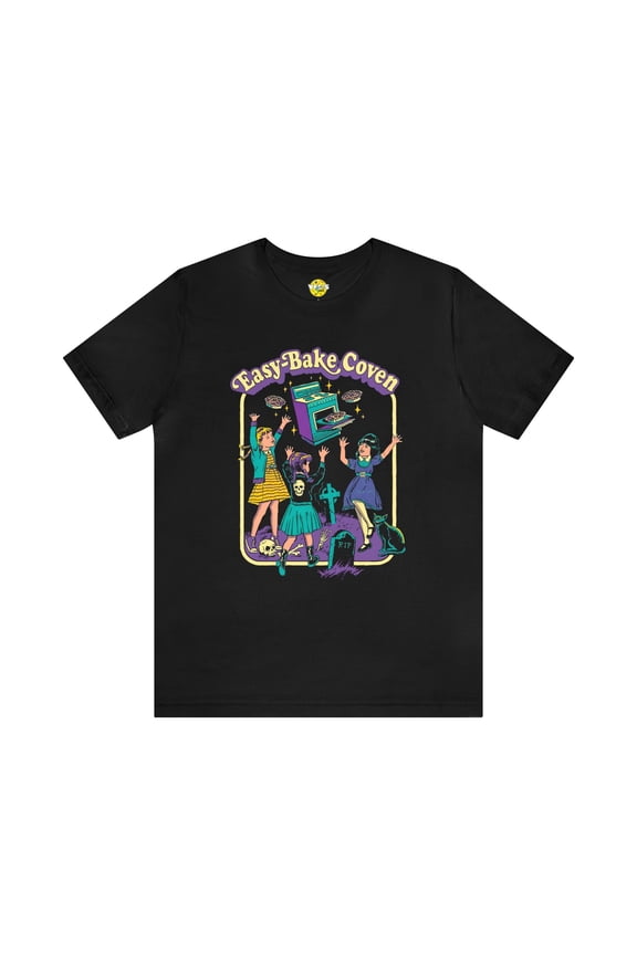 Easy Bake Coven Humor Short Sleeve T-Shirt - Witchy, Funny, Hilarious