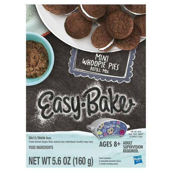 Easy-Bake Mini Whoopie Pies Refill Mix, 5.6 oz, Box