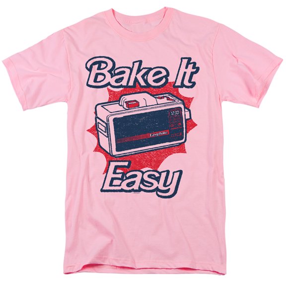 Easy Bake Oven Bake It Easy S/S Adult 18/1 T-Shirt Pink