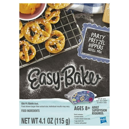Easy-Bake Party Pretzel Dippers Refill Mix, 4.1 oz, Box