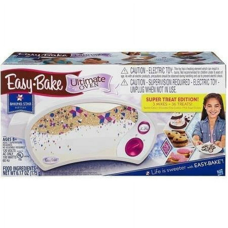 Easy Bake Ultimate Oven, Baking Star Super Treat Edition with 3 Mixes. For  ages 8 and up. 