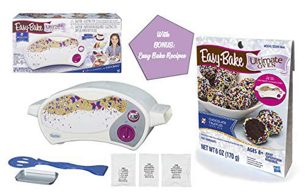 Easy Bake Ultimate Oven Gift Bundles for Boys and Girls, Little Chef Gifts,  Birthday Gift Ideas for Kids, Holiday Presents (Oven + Choco Truffle Mix)