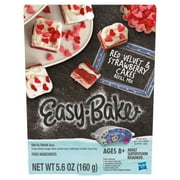 Easy-Bake Ultimate Oven Red Velvet & Strawberry Cakes Refill Pack, for Kids Ages 4 and Up