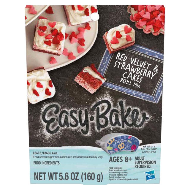 EasyBake Ultimate Oven Toy Red Velvet and Strawberry Cakes Mixes