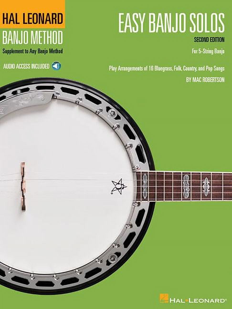 Easy Banjo Solos for 5-String Banjo : Hal Leonard Banjo Method (Edition ...