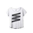 thumbnail image 1 of Easy Breezy Beautiful Clever Girl Women's Fashion Slouchy Dolman T-Shirt Tee Heather White X-Large, 1 of 4