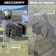 thumbnail image 1 of Easy Canopy Weights with Lock Design for Wind Resistance, No Sliding, Stably Secure Tents, Canopies, and Umbrellas at Outdoor Events, 4Pack (27LB), 1 of 5