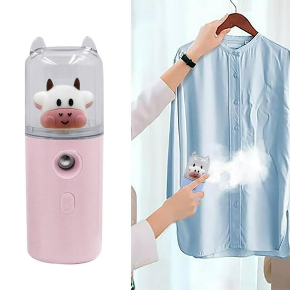 Easy Care 15 Second Heat Up Mini Portable Garment Steamer Cordless Battery Operated Travel