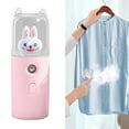 thumbnail image 1 of Easy Care 15s Heat Up Mini Travel Steamer Cordless Battery Operated Portable Remover, 1 of 8