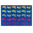 thumbnail image 1 of Easy Care Counting Feet Rug, 1 of 5