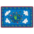 thumbnail image 1 of Flagship Carpets FCICE18922W Easy Care Happy World Rug- 72 x 48 in., 1 of 8