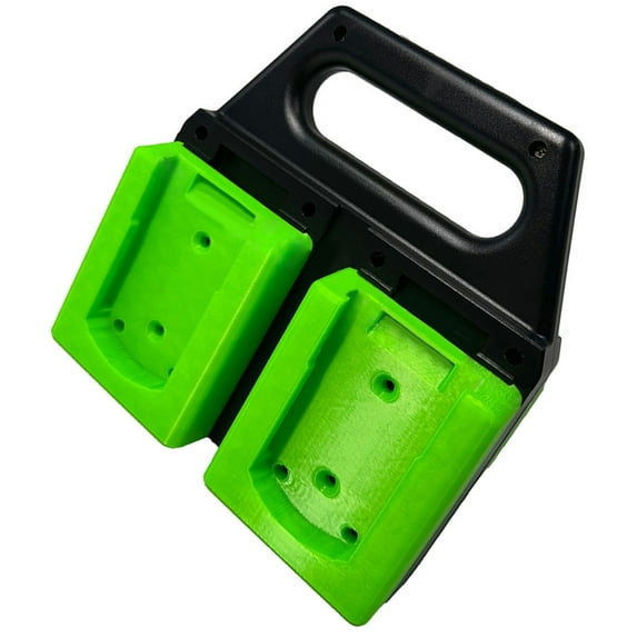Easy Carry 4 Position Battery Rack Strong ABS 4 Batteries Storage Stand ...