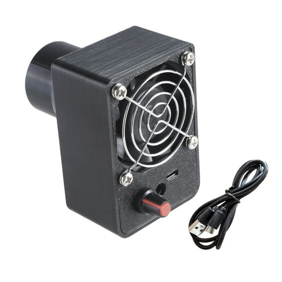Easy Carry 60 Fan Blower with Type C Input for Efficient Fire Starting and Exhausting