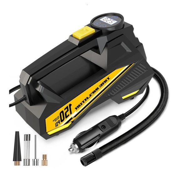 Easy Carry Car Air Compressor Digital Display LED Light Tire Inflator Fast Inflation Tire Pumps for Motorcycle Bike Ball