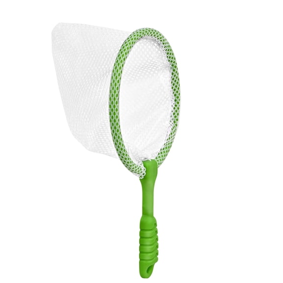 Easy-Carry Plastic Outdoor Fishing Net, Kids Bug & Butterfly Collector Net, Compact Outdoor Play Gear for Beach Fun and Early Nature Education