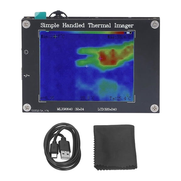 Easy Carry Thermal Imaging Camera with 3.2inch Screen for HVAC Industrial Use