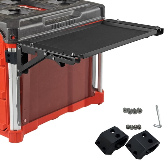 Easy Carry Tool Keeping Workstation Including Magnetic Area And Collapsible Design Fits Mobile Containers