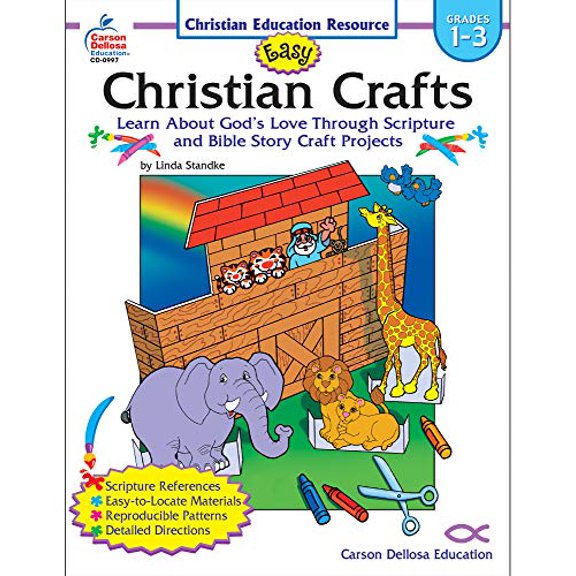 Pre-Owned Easy Christian Crafts: Grades 1-3 (Paperback) 0887247954 9780887247958