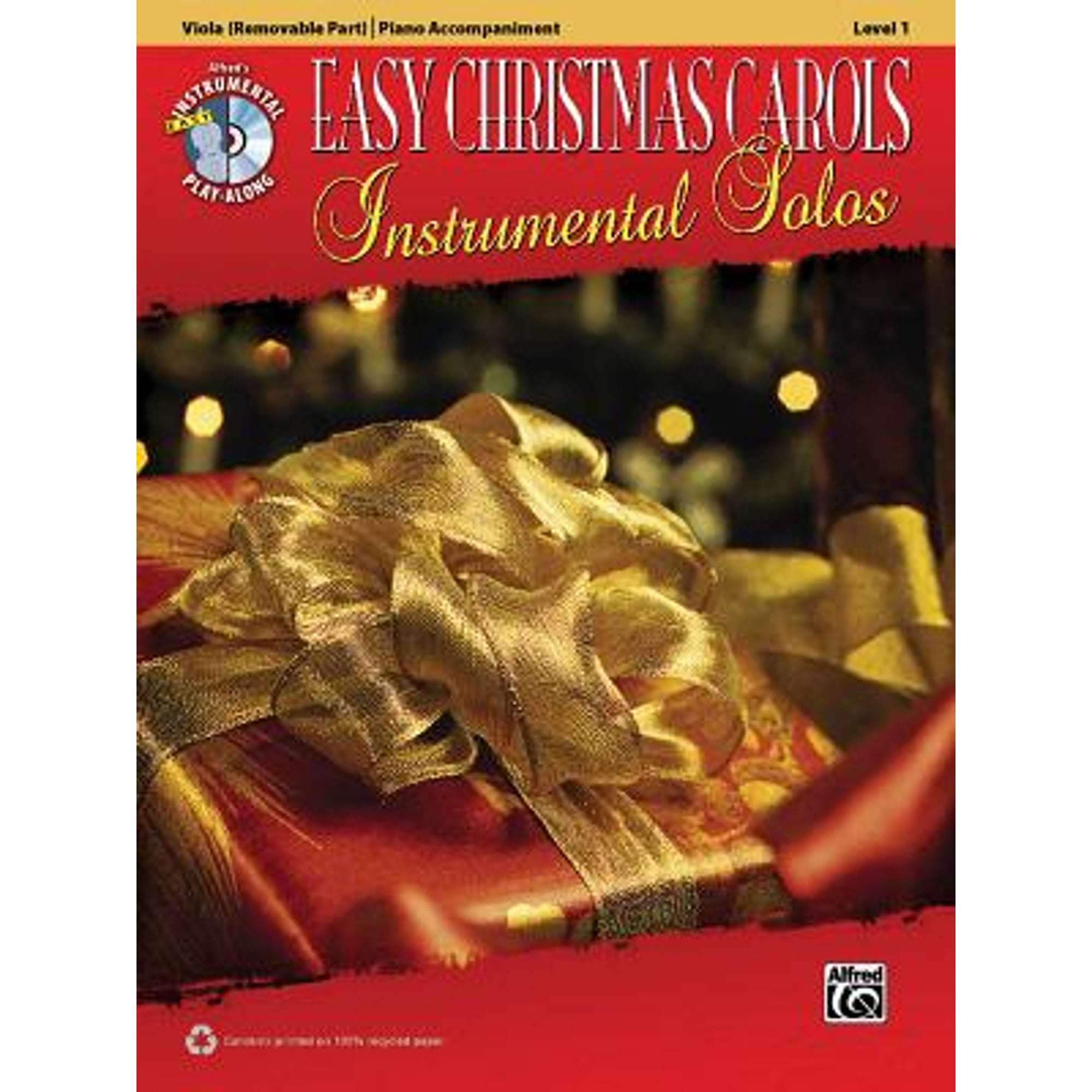 Pre-Owned Easy Christmas Carols Instrumental Solos: Viola (Removable Part)/Piano Accompaniment, (Paperback 9780739084021) by Bill Galliford