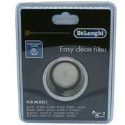 Easy Clean 2 Cup Filter fits DeLonghi Espresso/Cappuccino Machines, 5513281001