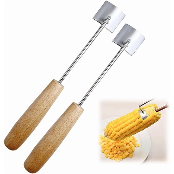 Easy Clean Corn Cob Peeler, 2025 New Corn Peeler for Corn on the Cob Stripper Tool, Corn Cutter Remover Tool Kitchen Gadgets