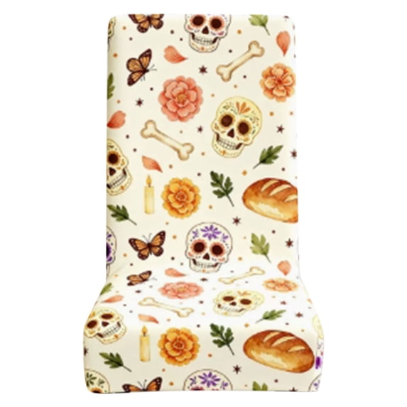 Easy Clean Festive Halloween Chair Slipcover Soft Sofa Seat Protector Seasonal Decor For Halloween Indoor Party