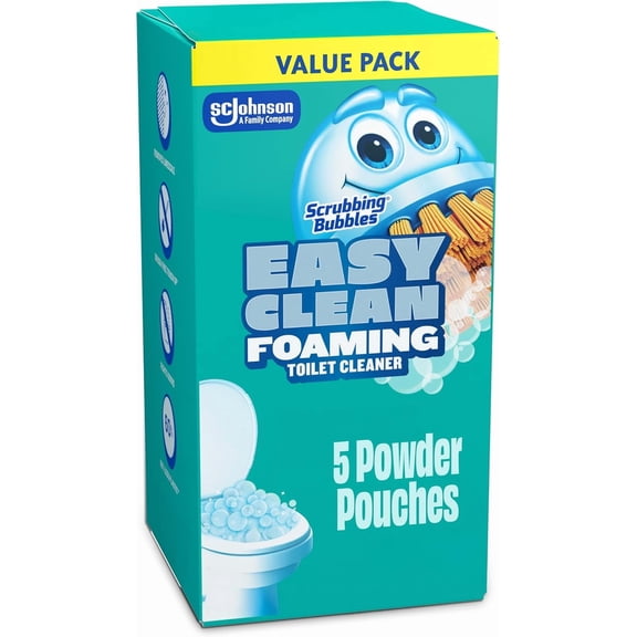 Easy Clean Foaming Toilet Bowl Cleaner, 5 Count