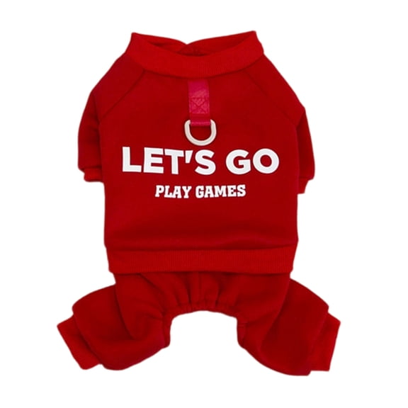 Easy Clean Polyester Dog Clothing Thermal Protections Elastic Edges For Cold Weather Large Breed Comfort