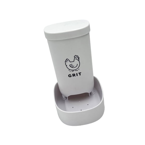 Easy Clean Poultry Feeder Plastic Design For Chickens Ducks Geese With None Slip Base Outdoor Feeding Solution