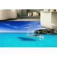 thumbnail image 1 of Easy to Clean Rug, Ocean View Rugs, Pattern Rug, Ocenic Dream Rugs, Modern Rug, Sea View Rug, Cool Rug, Landscape Rugs, Coastal Decor Rugs, 2.6'x6.5' - 80x200 cm, 1 of 7