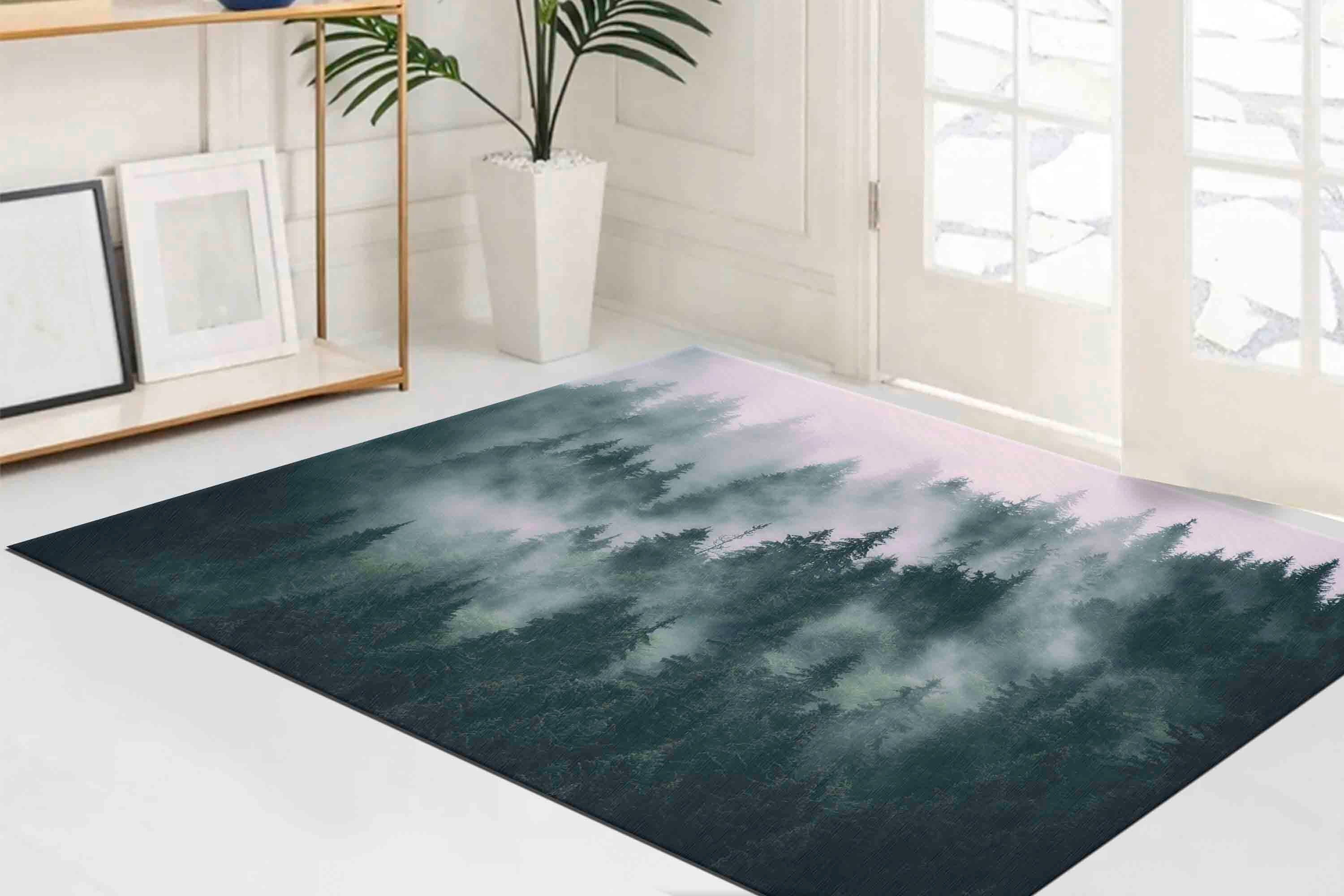 Easy to Clean Rugs, Office Decor Rugs, Bedroom Rugs, Farmhouse Rug, Non ...