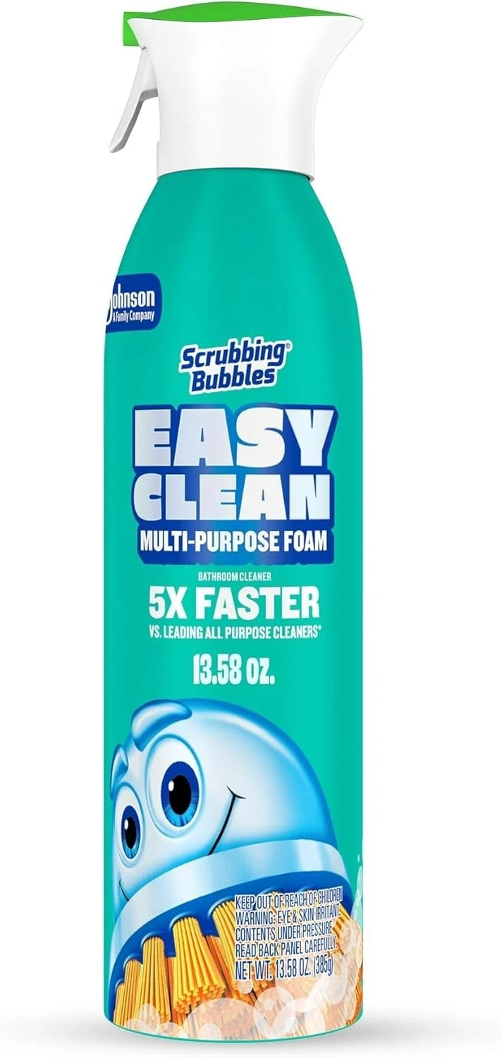 Easy Cleanfoaming Multipurpose Bathroom Cleaner Continuous Spray Bottle 13.58 Oz