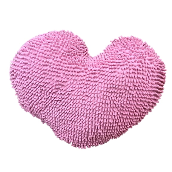Easy Cleaning Heart Shape Pillow Removable Cover Designs Convenient Maintenance with Kids or Pet Keep Freshing Always